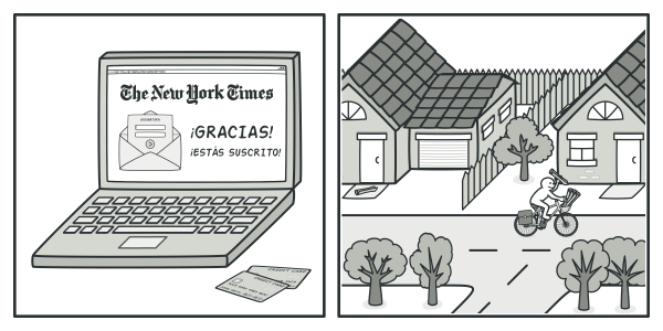 Suscripciones a revistas y peri&oacute;dicos